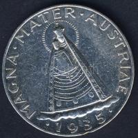 Ausztria 1935. 5Sch Ag "Madonna" T:3 ph.