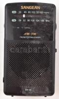 Sangean AM-FM zsebrádió, új elemekkel, nem kipróbált, 7x12,5 cm
