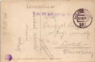 1918 Kaposvár, Széchenyi tér, Frank Béla üzlete (EK)