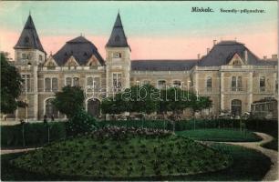 1914 Miskolc, Személypályaudvar (Tiszai pályaudvar), vasútállomás, villamos