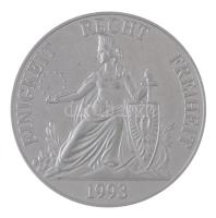 Németország 1993. ECU / Europa fém emlékérem (40mm) T:2 Germany 1993. ECU / Europa metal commemorative medallion (40mm) C:XF