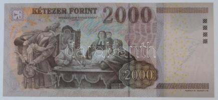 2010. 2000Ft "CB" a tervező, Vagyóczky Károly aláírásával T:I