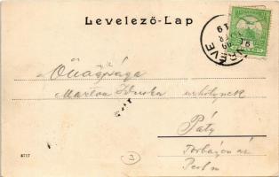 1909 Miskolc, Széchenyi utca, Grand Hotel Seper szálloda, Fonciere Pesti Biztosító Intézet, Kardos J...