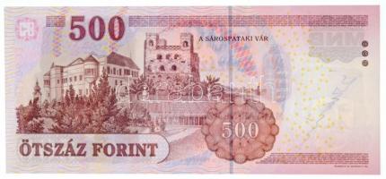 2010. 500Ft "EC" a tervező, Vagyóczky Károly aláírásával T:I