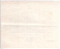 Veszprém 1926. "A Veszprémi Takarékpénztár Részvénytársaság" részvénye 25P-ről, szárazpecs...