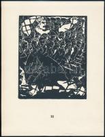 1936 Derkovits Gyula: 1514. 11 fametszet. Bálint György és Kállai Ernő előszavával.  Bp., 1936, Gond...