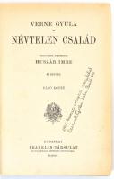 Verne Gyula: Névtelen család. I-II. köt. Ford.: Huszár Imre. Bp.,é.n.,Franklin, 248;199+1 p. Számos ...