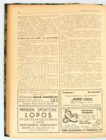 1940 Vadászat - halászat. Weekend-turisztika. VIII. évf. 1-24 . Teljes évfolyam. Szerk.: Sz. Sándor ...