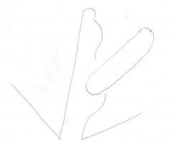 Deim Pál (1932-2016): Kompozíció. Golyóstoll, papír, jelzett és datált (Deim Pál 2004.04.23), ajándé...