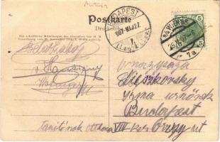 1907 Wien, Vienna, Bécs XIV. Penzing, Sophienalpe, Restauration / restaurant. K. Ledermann 3193. (EK...