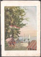 cca 1950-53 7 db Zádor István munkái után készül nyomat, kissé foltos, lapméret: 23x17 cm