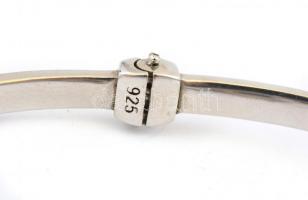 Ezüst (Ag) karperec, Bulgari jelzéssel, 6,5×5 cm, bruttó: 9,81 g