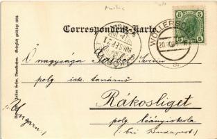 1906 Wöllersdorf (Wöllersdorf-Steinabrückl), Kaserne am Wasser / K.u.K. military barracks. Julius Se...