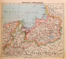 Dr. Cholnoky Jenő (szerk.): Földrajzi és statisztikai atlasz. 78 fő és 155 melléktérkép, világstatis...