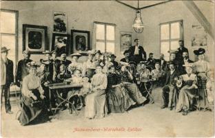 1907 Racibórz, Ratibor; Auswanderer-Wartehalle / emigrant waiting hall. Verlag A. Jüttner (Rb)