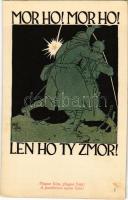 Mor ho! Mor ho! Len ho ty zmor! / WWI military. Postcard issued by Czechoslovak recruiting office in New York