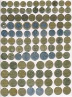 Franciaország 127db-os érmetétel T:vegyes
France 127pcs coin lot C:mixed