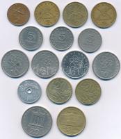 Görögország 16db-os érmetétel T:vegyes Greece 16pcs coin lot C:mixed