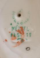 4 db Hollóházi porcelán madár, kézzel festett, jelzett, apró kopásokkal, m: 14 cm és 20,5 cm közötti...