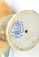 Herendi madár. Kézzel festett, jelzett, hibátlan m: 7,5 cm