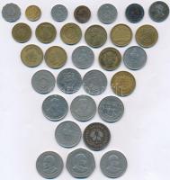 30db-os vegyes afrikai érmetétel, közte Egyiptom, Marokkó, Dél-Afrika, Kenya, Ghána, stb. T:vegyes 3...