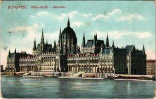 1910 Budapest V. Országház, Parlament. A.L. Serie Bp. 16. (EK)