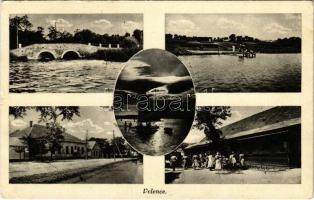 1941 Velence, híd, vitorlás, strand. F. Gál László kiadása (apró szakadás / tiny tear)