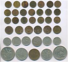 Szovjetunió 38xklf vegyes érmetétel T:2,2- Soviet Union 38xdiff mixed coin lot C:XF,VF