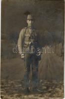 1913 Magyar katona / WWI K.u.K. Hungarian military, soldier. photo