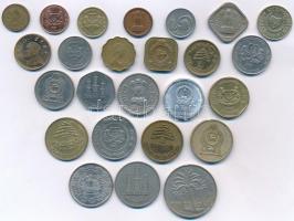 25db-os vegyes, főleg ázsiai érmetétel (India, Libanon, Szingapúr, Tajvan, Egyesült Arab Emirátusok,...