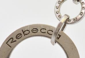 Ezüst(Ag) nyaklánc, Rebecca jelzéssel, 48 cm, nettó: 11,85 g