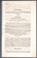 1859 Oktatás a házi állatok czélszerű életrendi tartásáról...Korai állatvédelmi rendelet. 16p. 36 p.