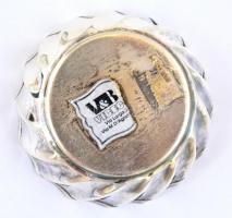 Ezüst(Ag) tálka, jelzett, d: 5,5 cm, nettó: 11,06 g