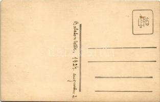 1924 Balatonlelle, lányok korabeli fürdőruhában. photo