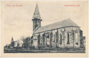 1912 Nagyszőlős, Nagyszőllős, Vynohradiv (Vinohragyiv), Sevljus, Sevlus; Római katolikus templom / Catholic church (fl)