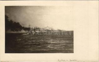 Ancona, K.u.K. Kriegsmarine, Rückker der Flotte / Austro-Hungarian Navy fleet. photo