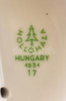 Hollóházi Magyar posta porcelán Holló. Jelzett, hibátlan. 14 cm