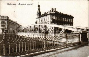 1918 Kolozsvár, Cluj; Szamosi vashíd / Somes river bridge (EK)