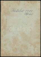 1915 Kistelek, vásári gyorsfénykép, feliratozott vintage fotó, 8,5x6,5 cm, karton 15x11 cm