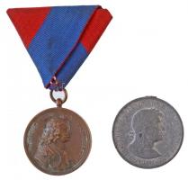 1938. Felvidéki Emlékérem Br kitüntetés eredeti mellszalagon + 1940. Erdélyi részek felszabadulásának emlékére cink emlékérem mellszalag és fül nélkül. Szign.:BERÁN T:2,2- patina  Hungary 1938. Upper Hungary Medal Br decoration with original ribbon + 1940. Commemorative Medal for the Liberation of Transylvania zinc medal without ribbon and ring. Sign.:BERÁN L. C:XF,VF patina NMK 427., NMK 428.