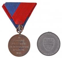 1938. "Felvidéki Emlékérem" Br kitüntetés eredeti mellszalagon + 1940. "Erdélyi része...