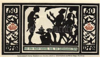 Német Birodalom/Weimari Köztársaság/ Quedlingburg 1921. 50Pf(6x) 6klf db, teljes sor T:I