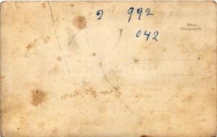 1936 Budapest II. Hűvösvölgyi kirándulási emlék, Nagyrét. photo (kis szakadás / small tear)