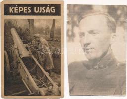 12 db RÉGI katonai fotó és képeslap / 12 pre-1945 military photos and postcards