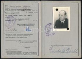 1946-65 2 db német jogosítvány / German drivers licence