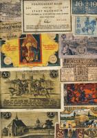 Német Birodalom/Császárság és Weimari Köztársaság 1918-23. 69db szükségpénz, mind klf! T:II,III