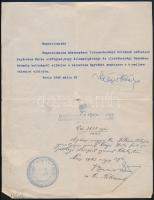 1942 Párizs, magyar főkonzulátusi meghatalmazás