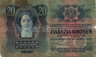 Kis korona tétel 1904-18. 2K (2x) klf, 10K (1x), 20K (9x), 25K (1x) klf bélyegzőkkel! T:II,III,IV Ös...