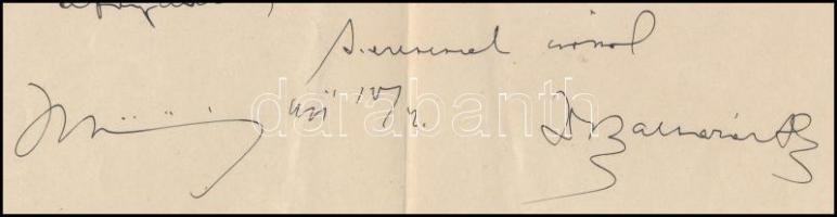 cca 1910 Baltazár Dezső (1871-1936) református lelkész, a tiszántúli református egyházkerületi püspö...