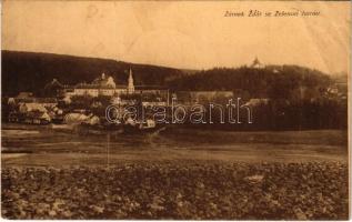 1926 Zdár nad Sázavou, Zamek Zdár se Zelenon horou / castle, mountain. J. Stursa fotograf. (EB)